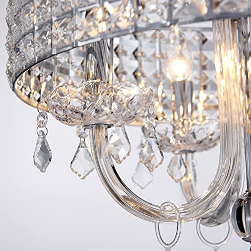 Saint Mossi K9 Crystal Pendant Light Fixture Modern Design