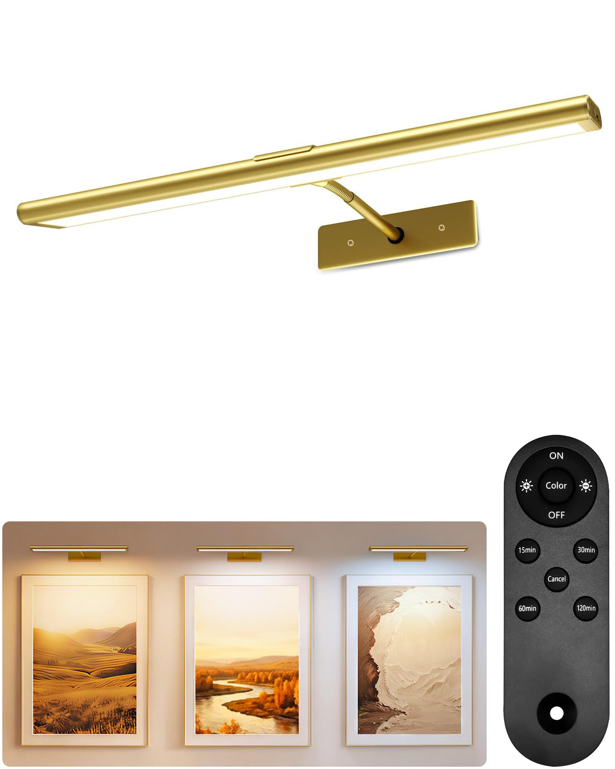 Picture Light for Wall (Gold / 16inch)