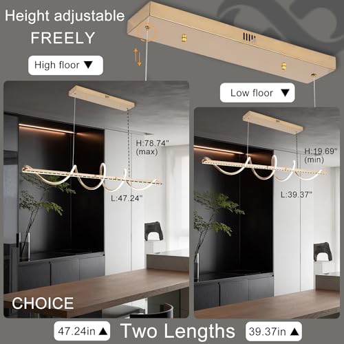 Snack Shaped Led Pendant Light