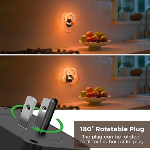 Night Lights Plug into Wall (RGB-bubble / 1 Pack)