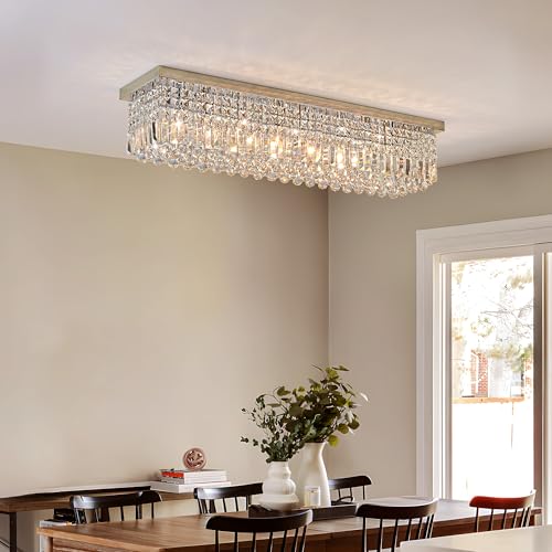Crystal Rectangle Chandelier