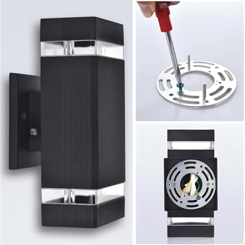 Motion Sensor Outdoor Wall Lights (1 Pack / 1 Layer)