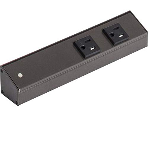 Task APT Angled Power Strip 24 inch (24 inch Standard / Bronze)