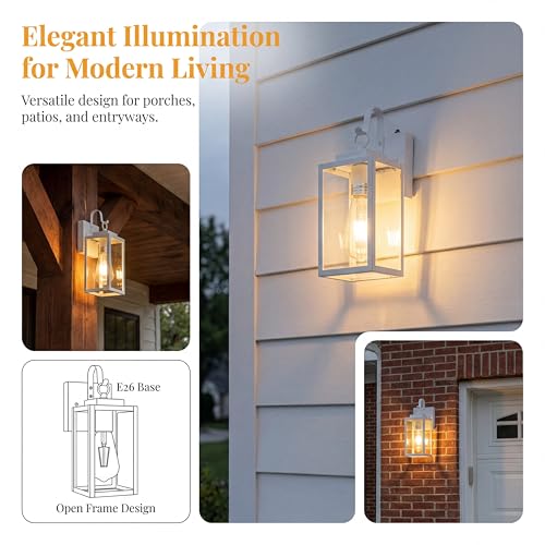 White Porch Light (11.8'' 1 PACK / White)