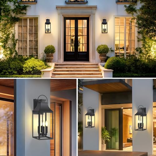 22 Inch Dusk to Dawn Outdoor Wall Sconce (Dusk to Dawn / 22 Inch)