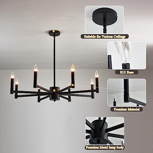 Candle Chandelier Ceiling Light