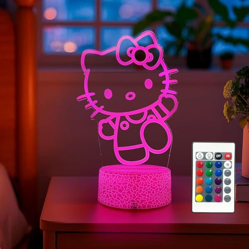 Cat Night Light (Pink)