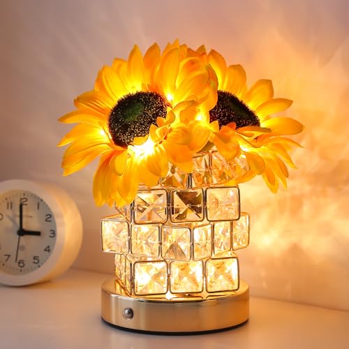 Sunflowers Flower Lamp