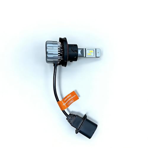 H13 Bulbs 70000LM 800% Brighter 6500K Cool White H13 Bulbs with Fan (Cool White / H13/9008)