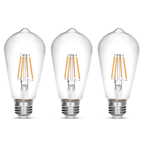 LED Edison Bulb 4W (Warm White / Pack of 3)