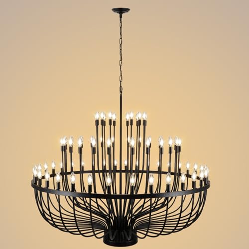 Large Chandelier High Ceiling Round 3