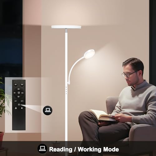 Floor Lamp 42W (White)