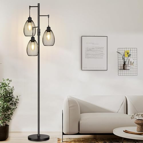 Dimmable Floor Lamp (Matte Black)