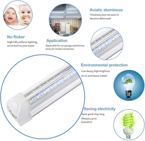 4FT LED Shop Light Garage Lights