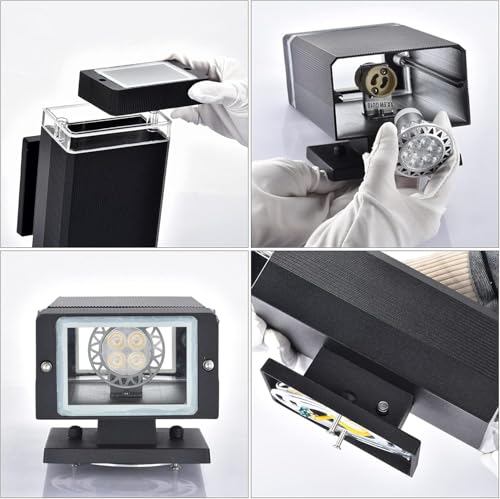 Exterior Lights for House (Square 3 PACK)