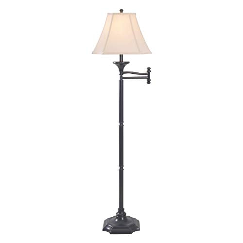 33051BBZ Wentworth Swing Arm Floor Lamp with Burnished Bronze Finish (Swing Arm Floor Lamp)