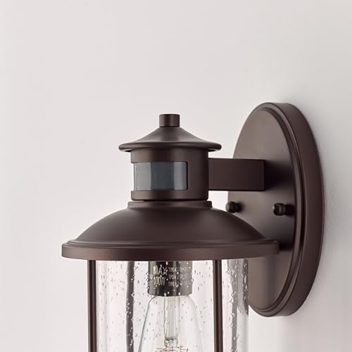 Motion Sensor Bronze Outdoor Wall Light 1 Pack (Bronze / 1 Pack H11.5" Motion)