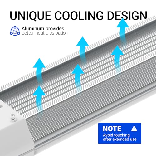 BS84 LED Shop Lights 4FT for Workshop (6500K / White-84W-4 Packs)