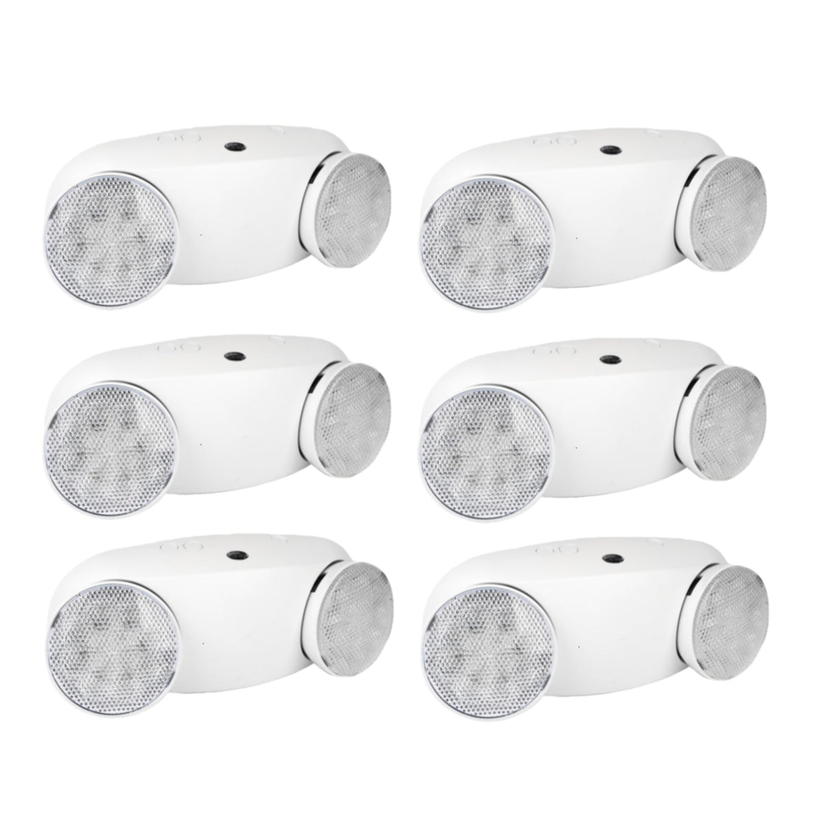 6 Pack Commercial LED Emergency Light (6 PACK)
