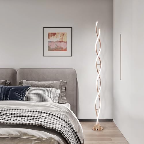 31W Modern Floor Lamp (Gold)