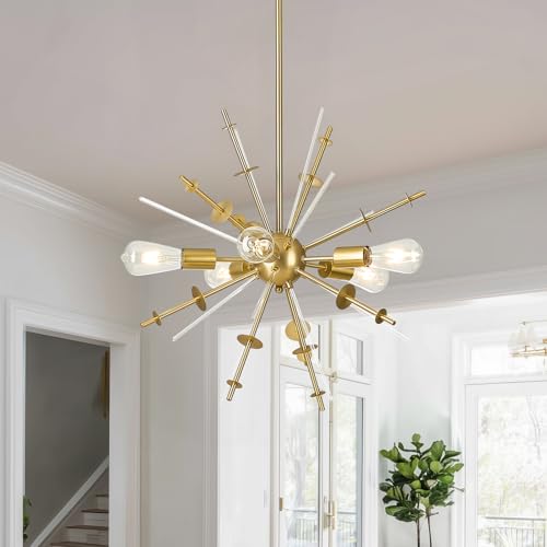Modern 5 Light Sputnik Chandeliers