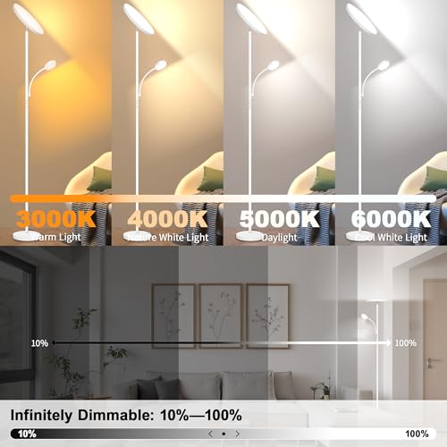 Floor Lamp 42W (White)