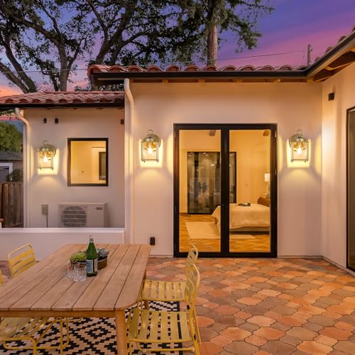 Outdoor Wall Lantern (Gold / 8.27 inch)