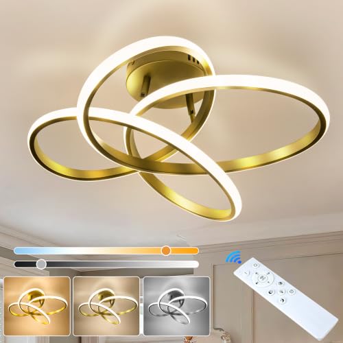 20" LED Chandelier (Gold / 20in)