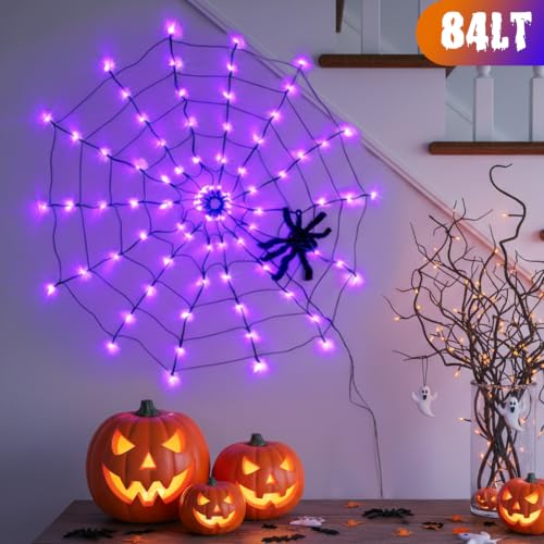 Halloween Spider Web Lights