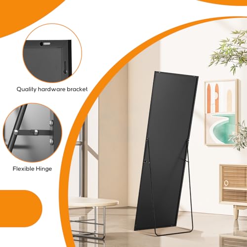 Mirror Full Length (Claccic Black-rect / 59"L x 16"W)