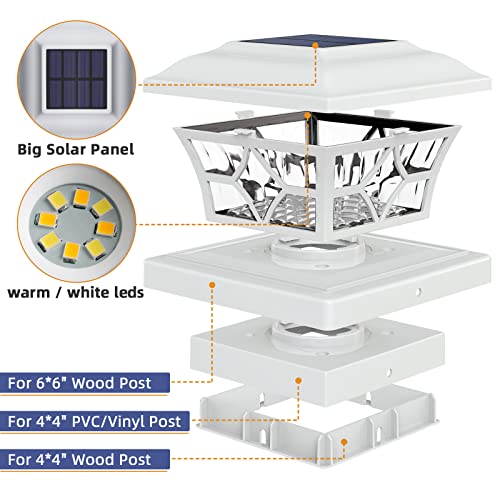 4x4 Solar Post Cap Lights