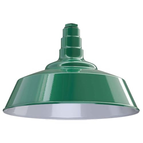 Industrial Pendant Light 20 Inch Extra Large Steel Warehouse Dome Fixture