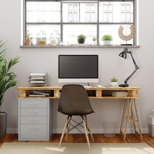 5698601 28" Heavy Base Top Moving Spring Balanced Swing Arm Desk Lamp (Black / 28 inches)