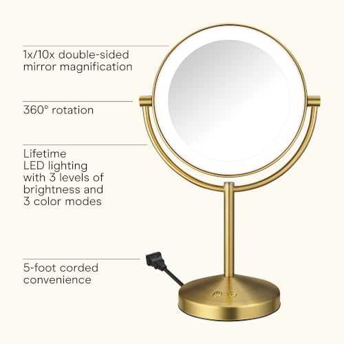 Lighted Makeup Mirror