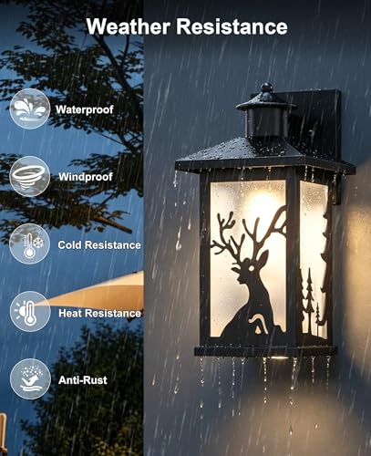 Rustic Porch Light (1Pack / No Motion Sensor)