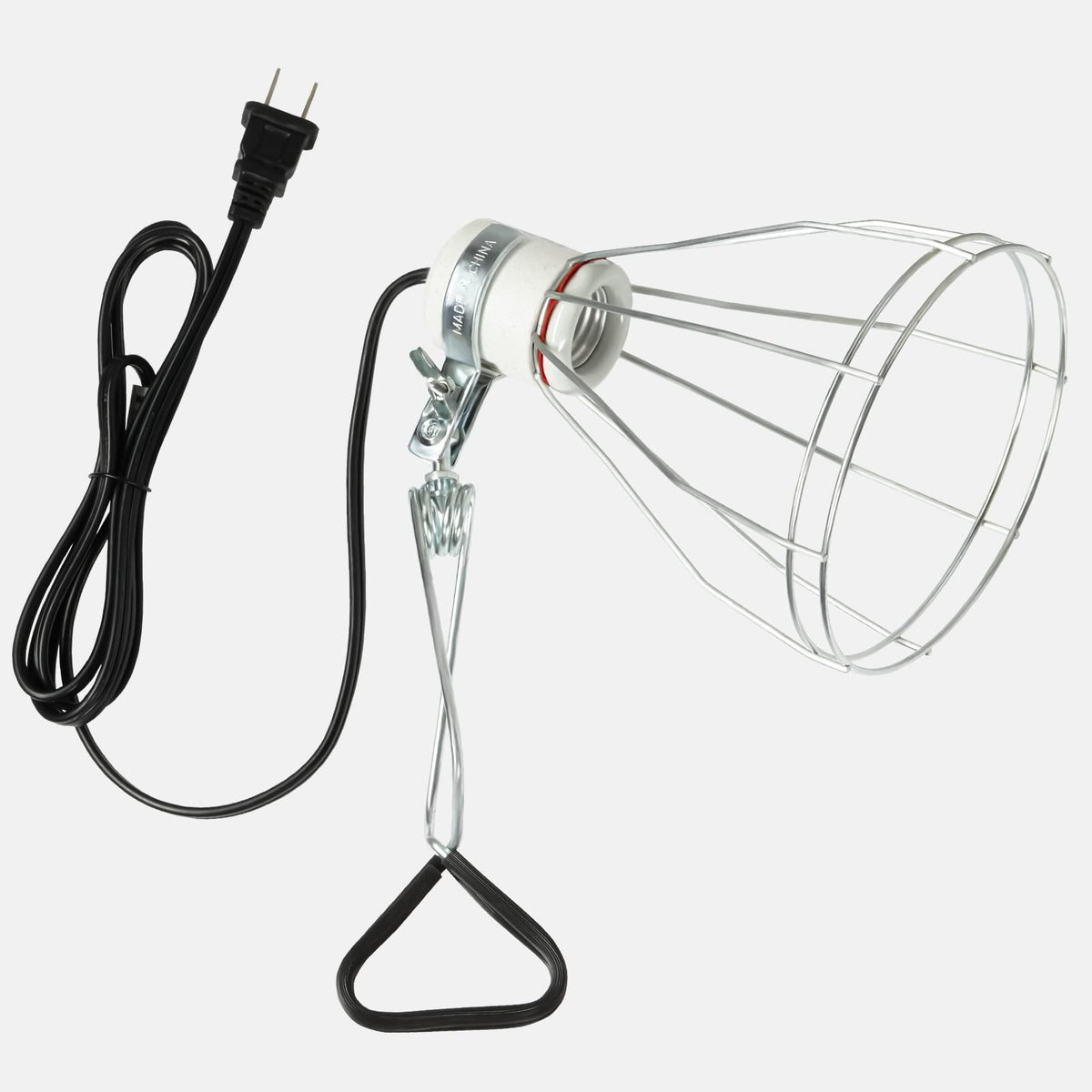 Sturdy Steel Cage Clamp Lamp (1-Pack / 250W(Lamp Cage))