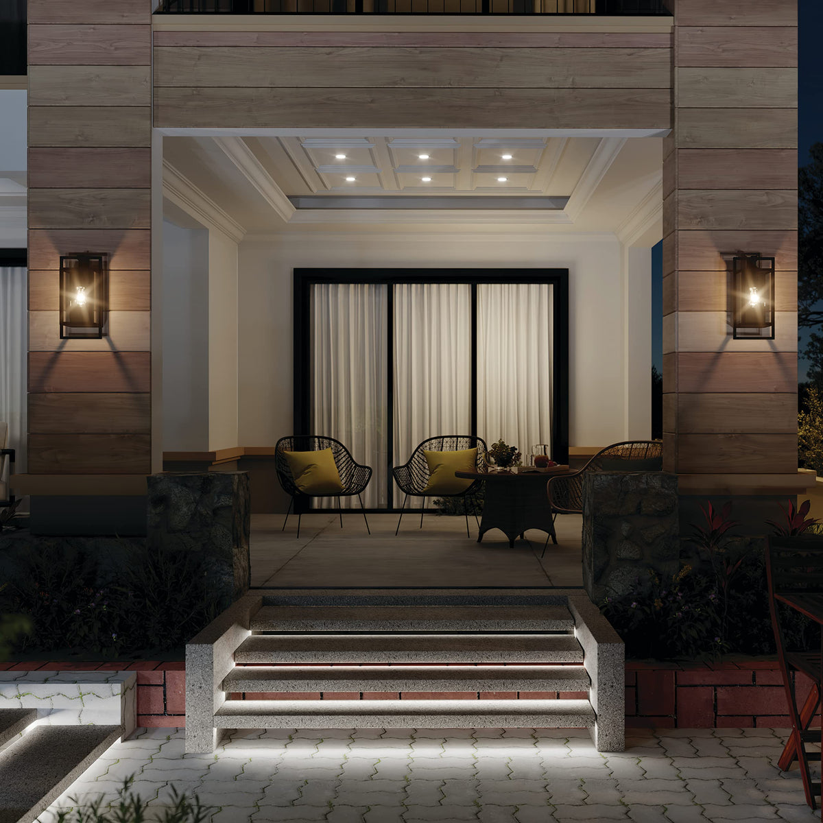 Goson Outdoor Wall Sconce Light (16")