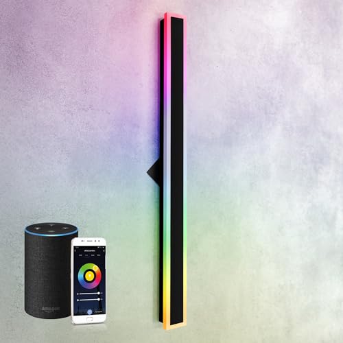48" LED Linear Wall Sconce (Black)
