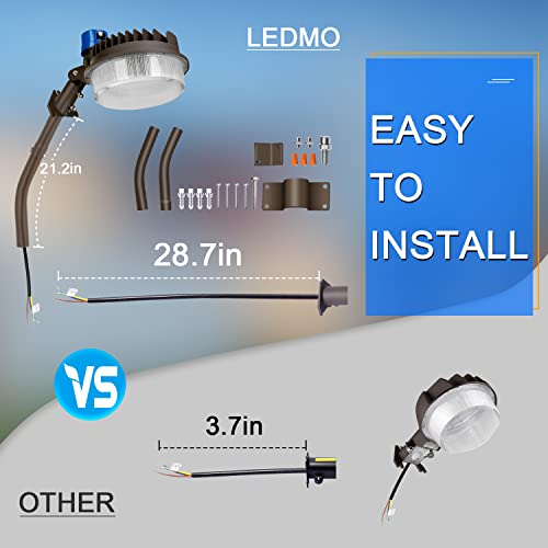 120W LED Barn Light Dusk to Dawn Outdoor Lighting 3 Pack (120W LED Barn Light - 3 Pack)