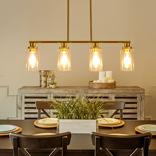 Kitchen Island Lighting (4-Light / Gold)