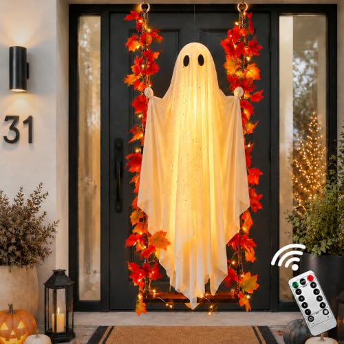 Halloween Decorations Outdoor Indoor (Medium Plus ghost)