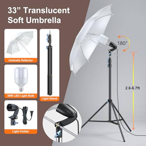 Lincostore Photo Video Studio Light Kit AM169