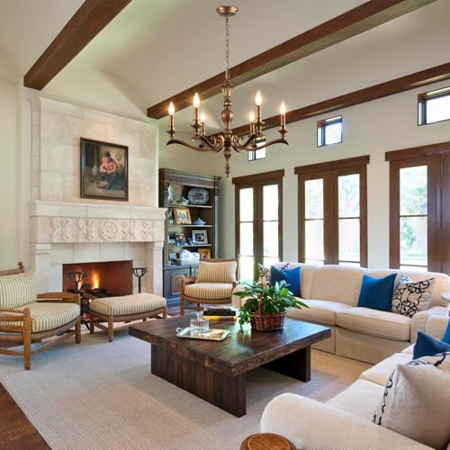 French Country Chandelier (vintage A)