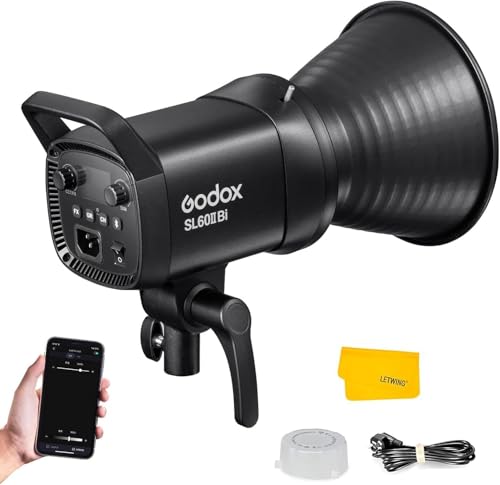 Led Video Light Bowens Mount LED Continuous Output Lighting for Live Streaming
