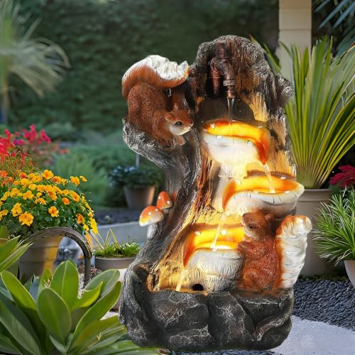 4 Tier Outdoor Indoor Water Feature Fountain