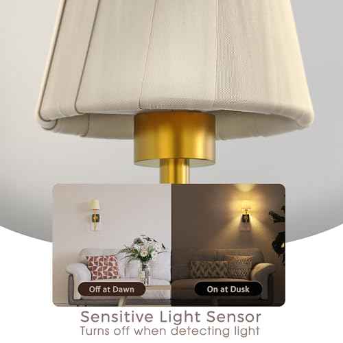 LED Night Lights Plug into Wall (Gold / 1 Pack)