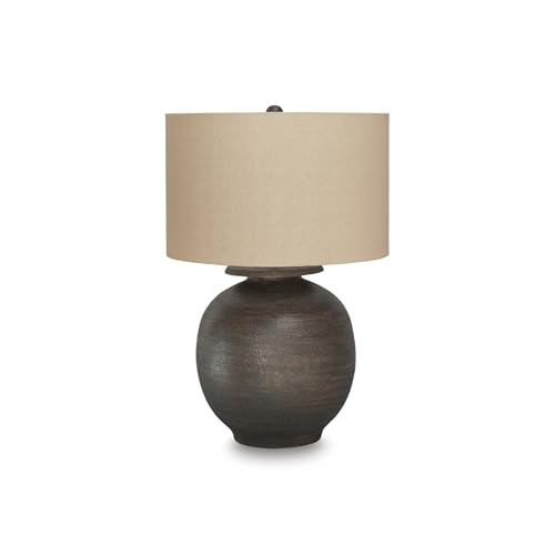 Carlenbury Retro Metal Table Lamp (Antique Brown / Table Lamp)
