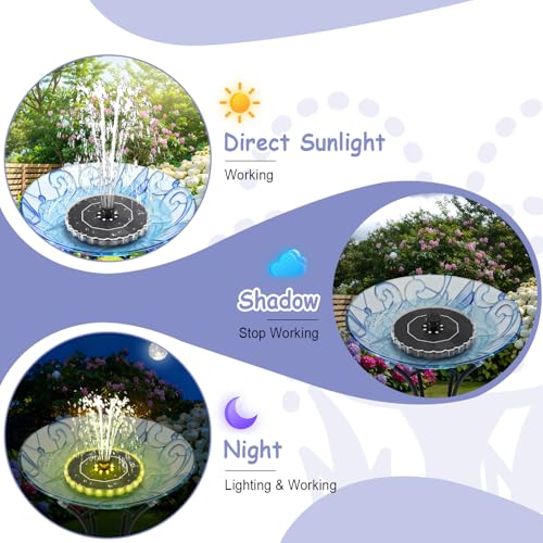 Solar Fountain JZ058