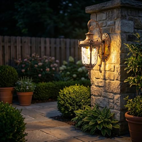 Rustic Wall Sconce Lighting (H16.1''x W9.4'')