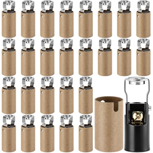 30 Sets E12 Candelabra Base Socket Kit